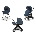Inglesina Electa System Duo Hudson Blue-Silver Black 