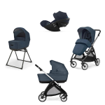 Inglesina Trio Electa Hudson Blue-Silver Black e Cloud G Plus I-Size