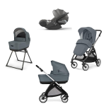 Inglesina Trio Electa Union Grey-Silver Black e Cloud T I-Size