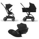 Cybex Trio Eezy S Twist+2 BLK Magic Black e Cloud G Plus I-Size