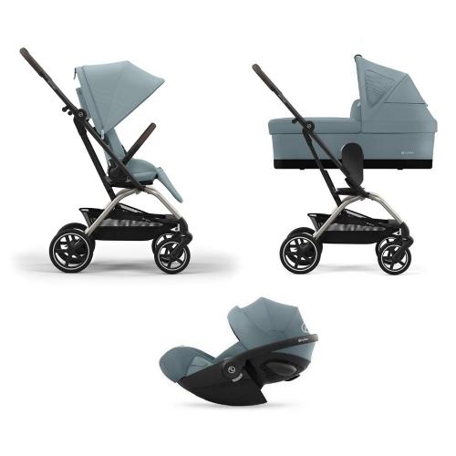 Cybex Trio Eezy S Twist+2 TPE Stormy Blue e Cloud G Plus I-Size