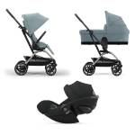 Cybex Trio Eezy S Twist+2 TPE Stormy Blue e Cloud G I-Size Plus