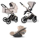 iBebe Trio Next 2 Beige con Cybex Cloud T I-Size Plus