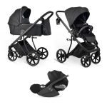 iBebe Trio Next 2 black con Cybex Cloud T I-Size