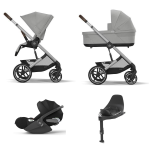Cybex 4 in 1 Balios Stone Grey con Cloud T I-Size e Isofix