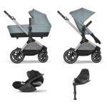 Cybex 4 in 1 EOS LUX TPE Sky Blue con Cloud T i-Size e Isofix
