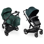 iBebe Passeggino 2in1 i-Stop e Drive Green Gloss