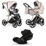 iBebe Trio Next 2 Beige con Cybex Cloud G I-Size