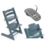 Stokke Seggiolone per neonati Tripp Trapp 3 in 1 Fiordo Blu con Newborn