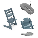 Stokke Seggiolone per neonati Tripp Trapp 4 in 1 Fiordo Blu