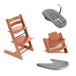 Stokke Seggiolone per neonati Tripp Trapp 4 in 1 Terracotta