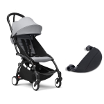Passeggino Stokke Yoyo 3 Black-Stone con Poggiagambe