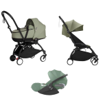 Stokke Trio Yoyo 3 Black-Olive con Cloud T Plus I-Size