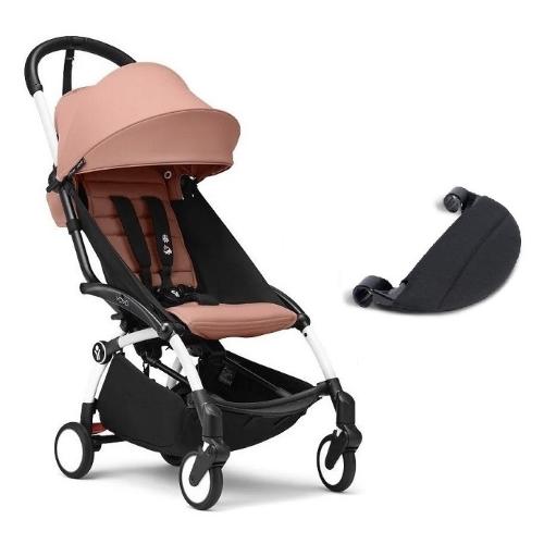 Stokke Passeggino Yoyo 3 White-Ginger con Poggiagambe