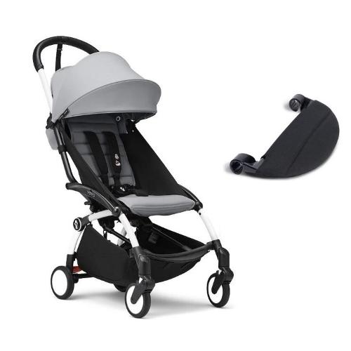 Stokke Passeggino Yoyo 3 White-Stone con Poggiagambe