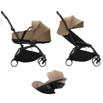 Stokke Trio Yoyo 3 Black-Toffee con Cloud G Plus I-Size