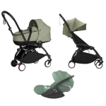 Stokke Trio Yoyo 3 Black-Olive con Cybex Cloud T Plus I-Size