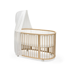 Stokke Kit Letto Sleepi V3 Natural con materasso Tenda Protezione e lenzuolo