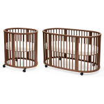 Stokke Kit Sleepi V3 Warm Brown con materassi in Memory e lenzuoli