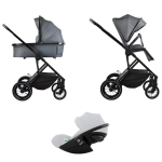 iBebe Trio Pro Graphite con Cybex Cloud G I-Size