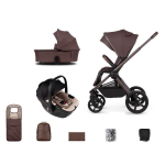 Venicci 3-in-1 Upline 2 SE Burgundy con Venicci Tiago Beige