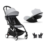 Stokke Baby Travel System YoYo 3 Black-Stone e Cloud G i-Size