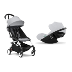 Stokke Travel System Yoyo 3 White-Stone con Cybex Cloud G I-Size