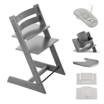Stokke Seggiolone per neonati Tripp Trapp 5 in 1 Storm Grey