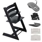 Stokke Seggiolone per neonati Tripp Trapp 5 in 1 Black