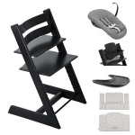 Stokke Seggiolone per neonati Tripp Trapp 5 in 1 Black