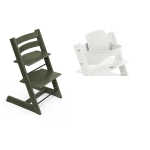 Stokke Tripp Trapp Chair Marble Green con Baby Set