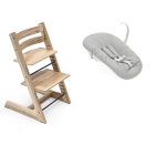 Stokke Seggiolone per neonati Wild Wood 2 in 1 Natural con Newborn