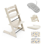 Stokke Seggiolone per neonati Tripp Trapp 5 in 1 Vanilla White