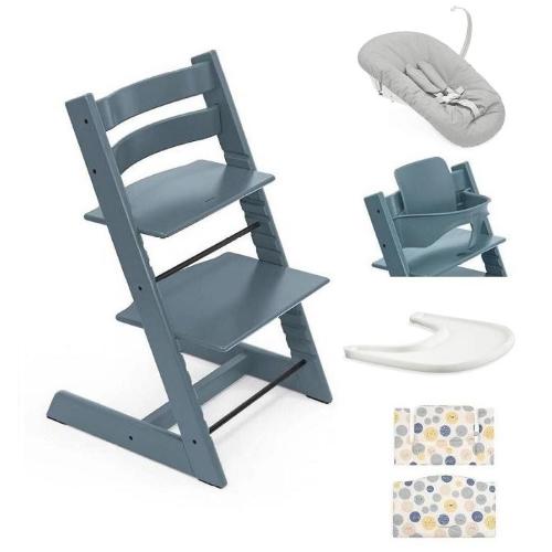 Stokke Seggiolone per neonati Tripp Trapp 5 in 1 Fiordo Blu