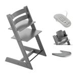 Stokke Seggiolone per neonati Tripp Trapp 4 in 1 Storm Grey
