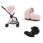 Cybex Trio Mios Peach Pink-Matt Black con Cloud G i-Size