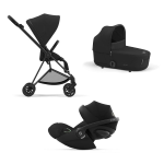 Cybex Trio Mios Sepia Black-Matt Black con Cloud G i-Size