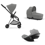 Cybex Trio Mios Mirage Grey-Matt Black con Cloud G Plus i-Size