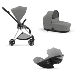 Cybex Trio Mios Mirage Grey-Chrome Black con Cloud G Plus i-Size