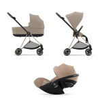 Cybex Trio Mios Cozy Beige-Rosegold con Cloud G Plus i-Size