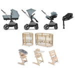 Mega Kit Nascita neonato EOS 4in1 con Sleepi V3 e Tripp Trapp 4 in 1