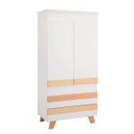 Azzurra Design Armadio ORA Bianco-Naturale