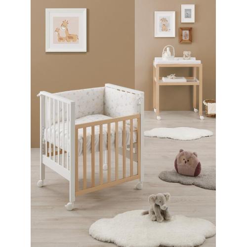 Erbesi Set Culla Lettino Evolution Bianco Naturale