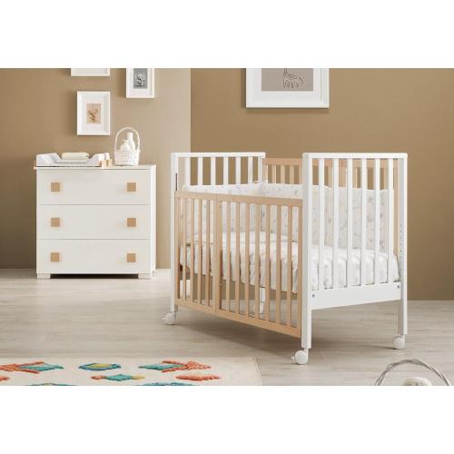 Erbesi Set Culla Lettino Evolution Bianco Naturale