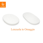 Stokke Kit 2 Materassi per Sleepi e Sleepi mini V3 + Lenzuola Omaggio