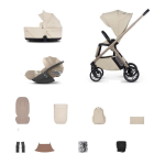 Venicci Trio Tila Sabbia con Cybex Cloud T Plus I-Size