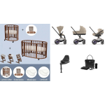 Set Nascita neonato con Cybex ePriam 4 in 1 e kit Stokke Sleepi V3 