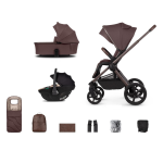 Venicci 3-in-1 Upline 2 SE Burgundy con Tiago Beige