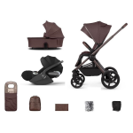 Venicci Trio Upline 2 SE Burgundy con Cybex Cloud T I-Size