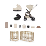 Kit Nascita Neonato Venicci 3 in 1 Tila Sabbia e Stokke Sleepi V3 Natural
